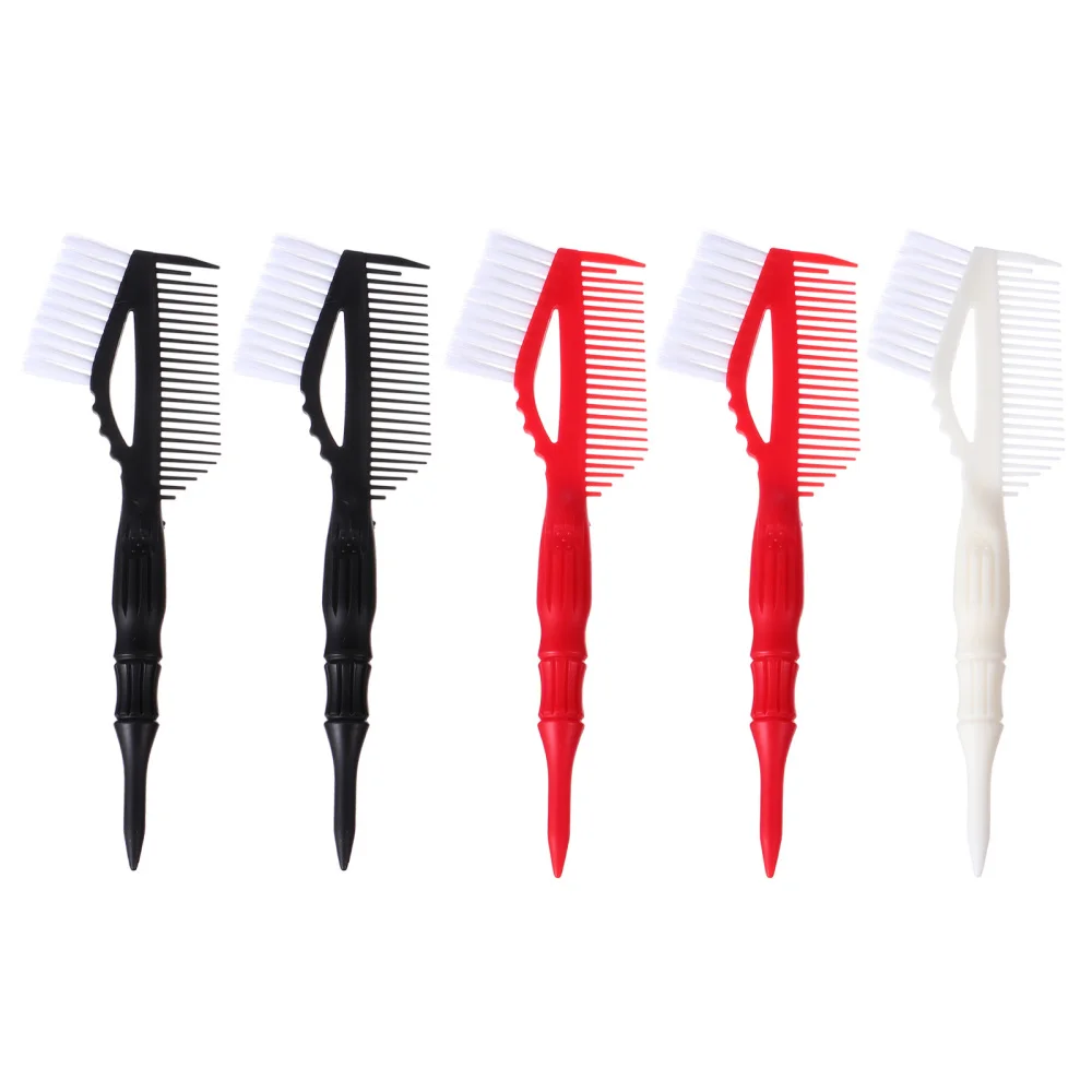 

5pcs Hair Coloring Brush Hair Dye Comb Set Tint Brush Hair Dye Tools for Salon