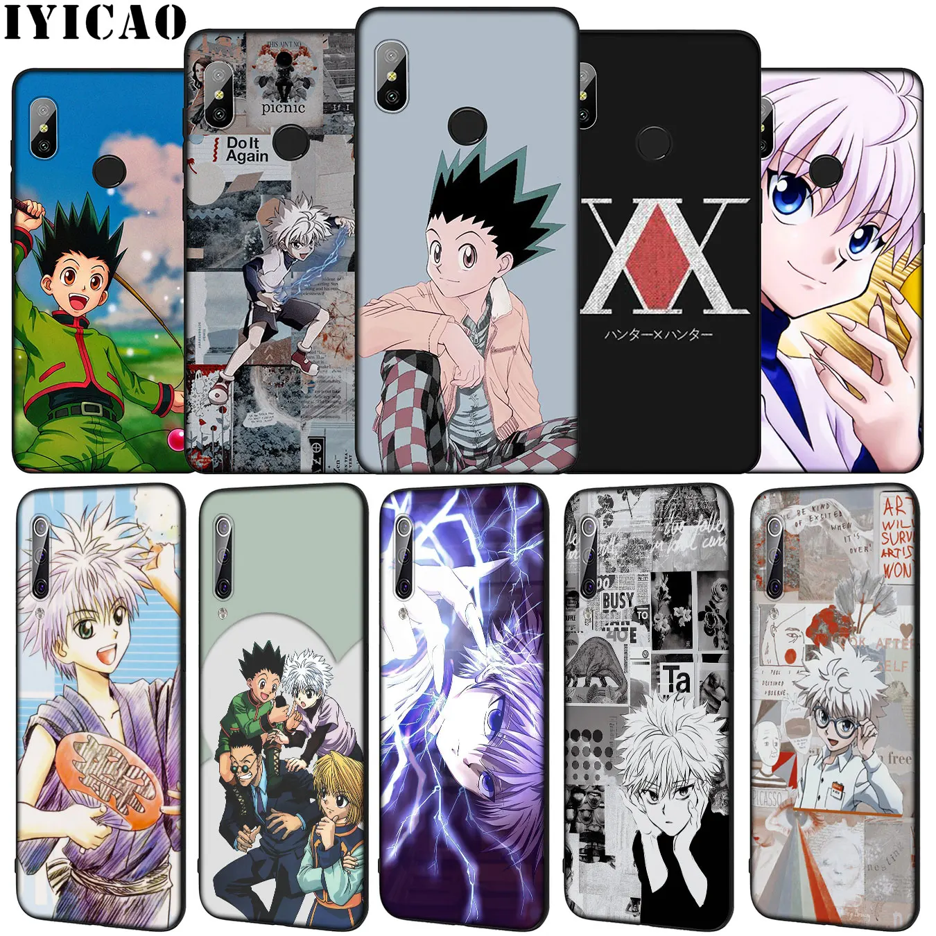 Мягкий чехол для телефона с аниме Hunter x Killua Zoldyck Xiaomi Mi 10 9 9T A3 Pro 8 SE A2 Lite A1 CC9 CC9E 6 pocophone
