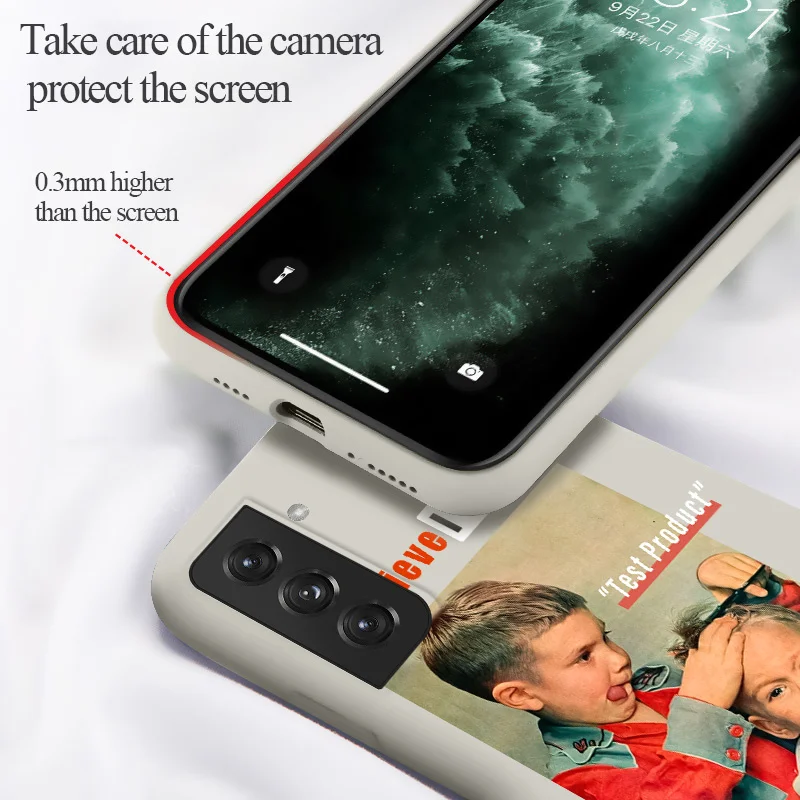 

Funny Brother For Samsung Galaxy S21 S20 FE S10 Note 20 10 Ultra Plus A72 A52 A42 A32 A12 A02S 4G 5G Liquid Silicone Cover