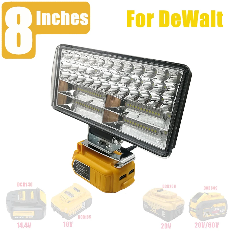 Автомобильная светодиодная Рабочая лампа 60 Вт 5 А конвертер адаптер Зарядное