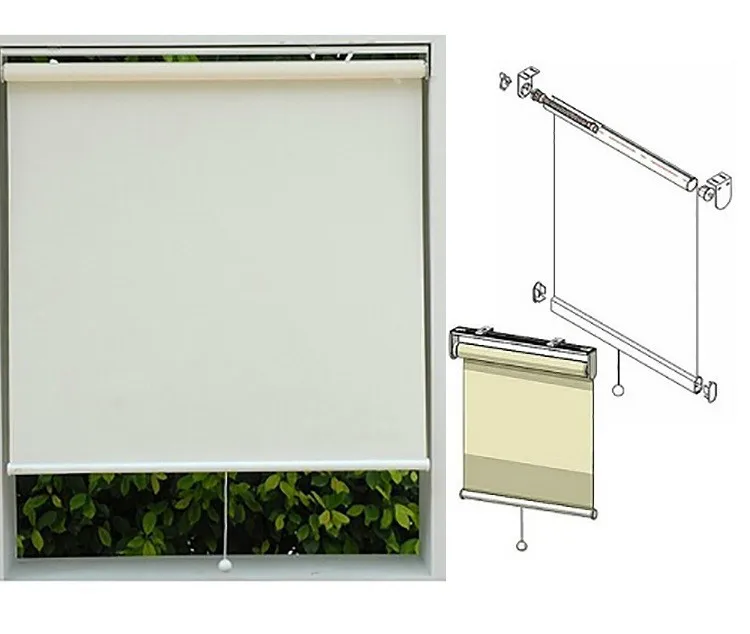 Бесплатная доставка затемненные тканевые роликовые затененные