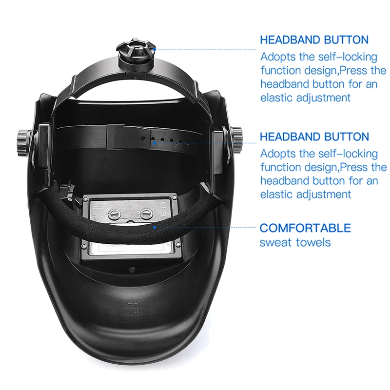 Сварочная маска с автоматическим затемнением шлем сварочного типа для Mig Tig Arc Welder