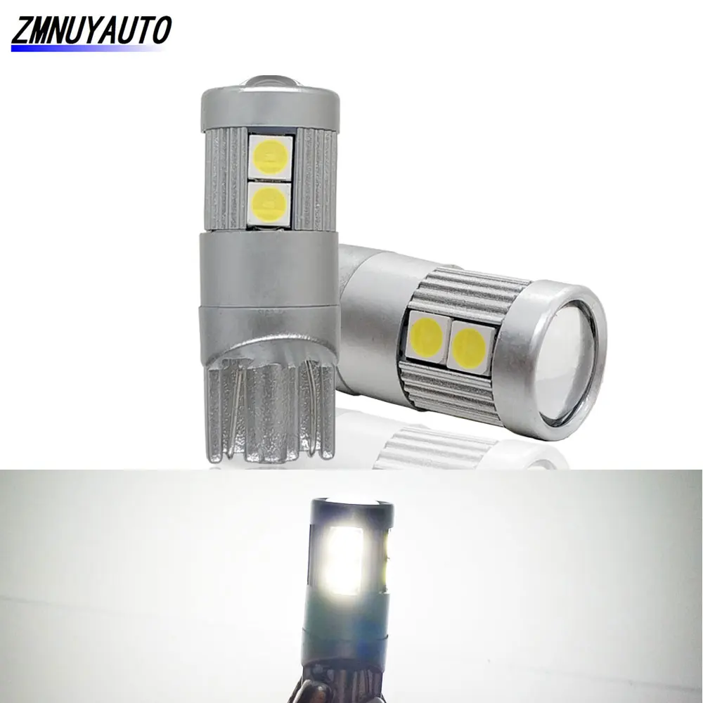 

2 шт. стайлинга автомобилей авто светодиодный T10 Canbus 168 WY5W 9SMD 3030 Светодиодная лампа без ошибок светодиодный светильник парковосветодиодный ...