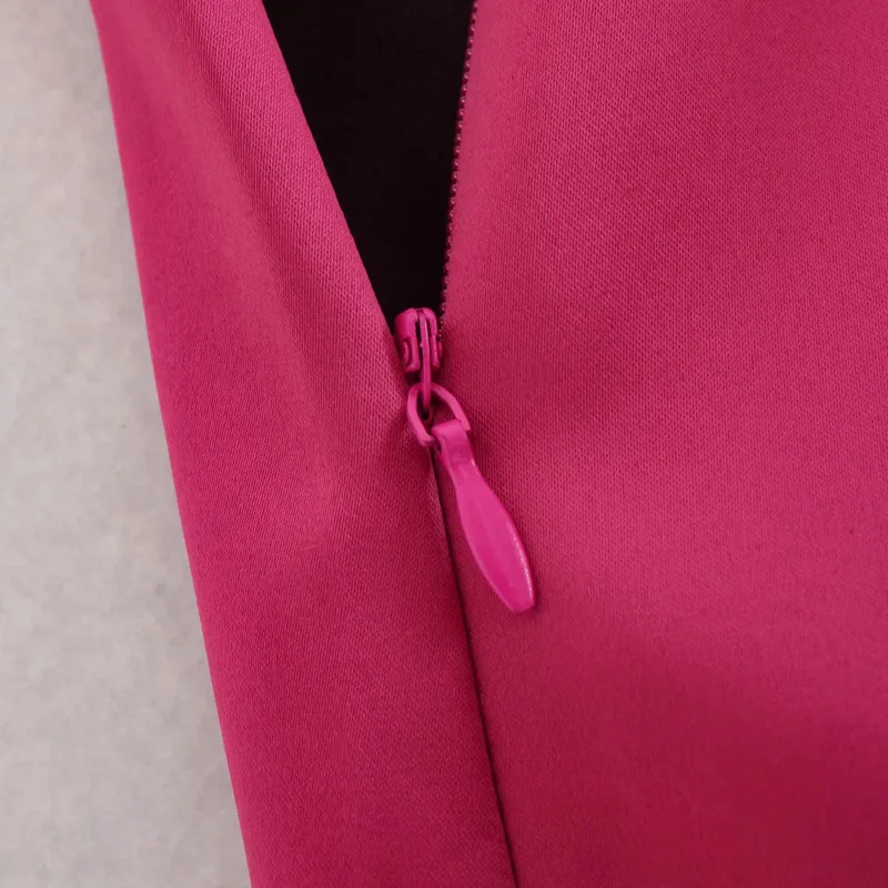 

LVWOMN Za Women Skirts 2021 Summer Fashion Silk Satin High-Waisted Skirt Woman Sexy Party Bag Hip Side zipper Mini Skirt Female