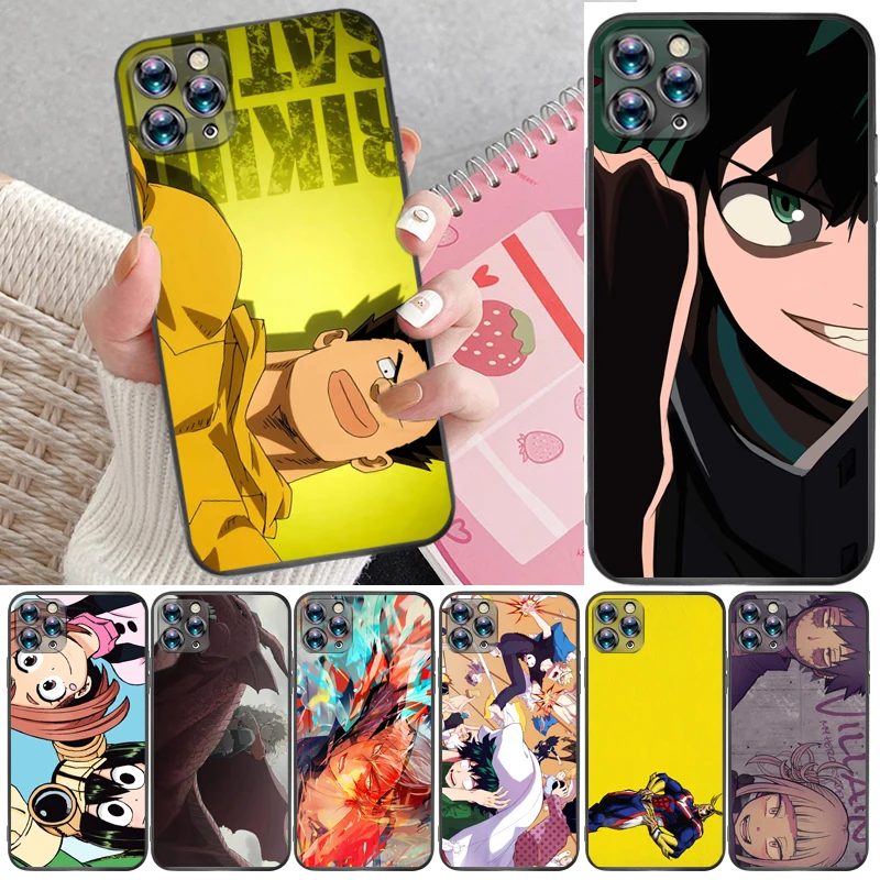 

My Hero Academia Dabi Shigaraki Tomura Boku Todoroki Shouto Bakugou Katsuki Phone Case For iPhone 11 Pro Max Coque Funda