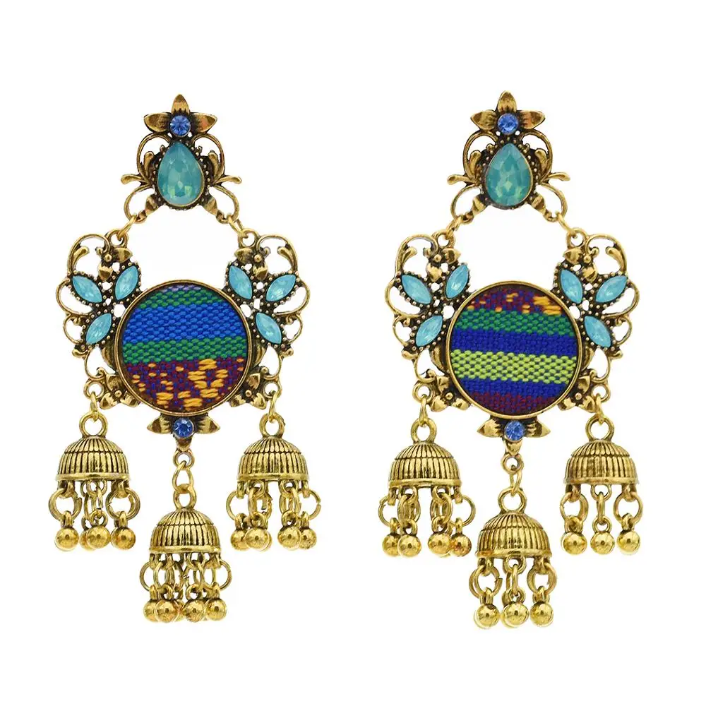 Хрустальные серьги-капельки Ldealway