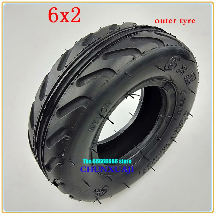 Размер шины 6X2 для электрического скутера колесного стула грузовика F0