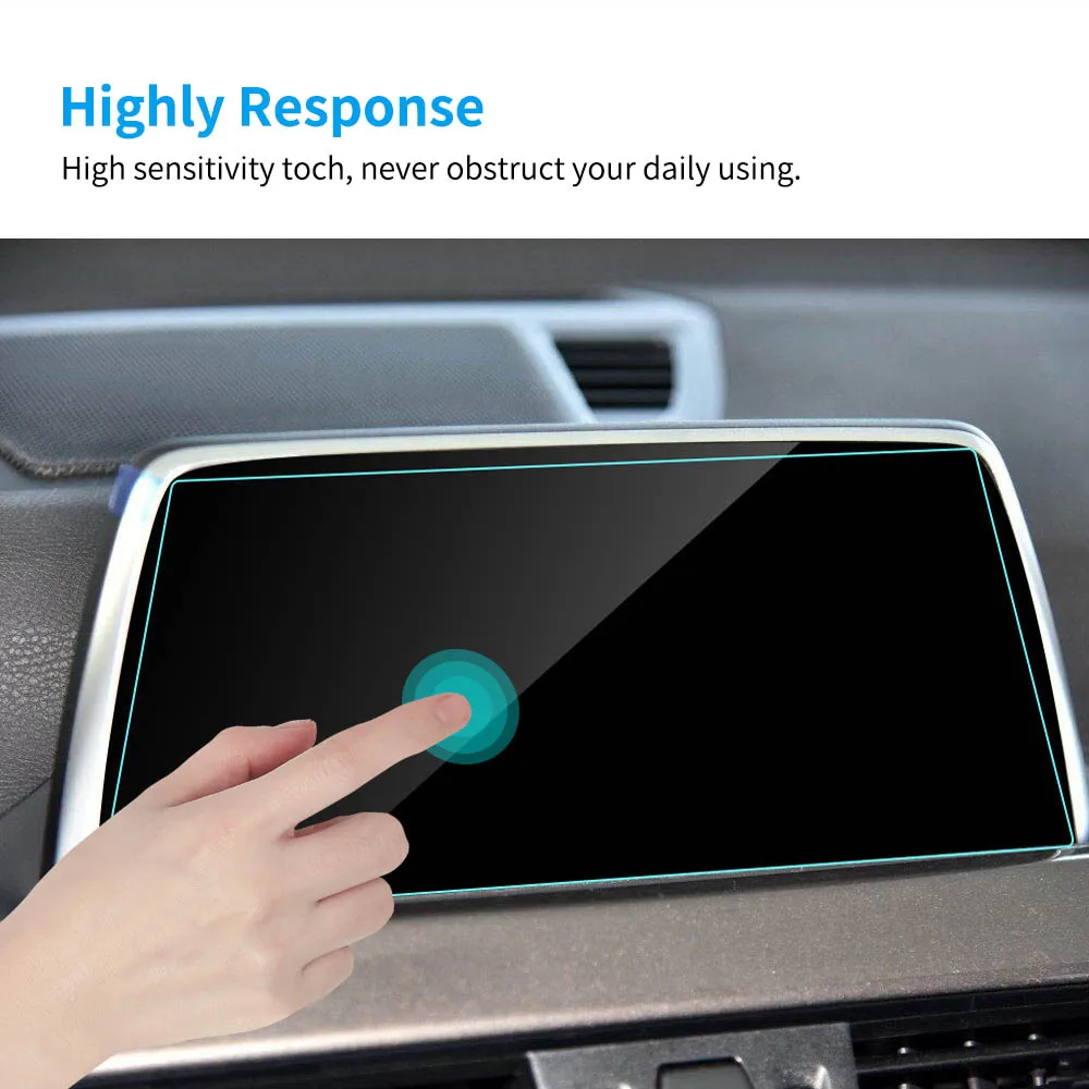 8 8 inch for bmw f48 x1 car gps navigation screen protector lcd display tough tempered glass protective film car accessories free global shipping