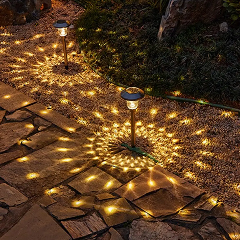 Водонепроницаемый уличный садовый светодиодный светильник на солнечной батарее