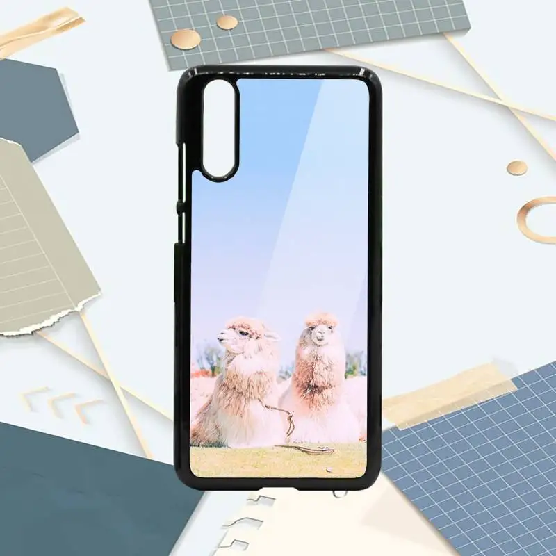 

Lama Llama Alpacas cute Animal Phone Case PC For Samsung galaxy S note 8 9 20 10 e lite2019 plus pro ultra