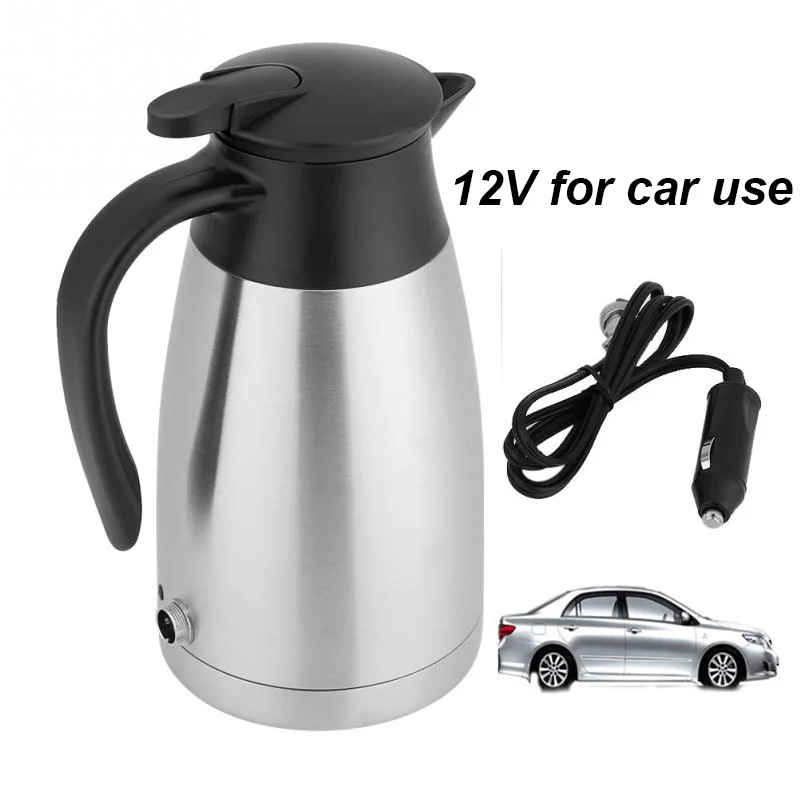12V Car use 12 В/24 В 1000 мл Электрочайник портативная чашка для воды водонагреватель для автомобиля Автомобильный бойлер Электрический чайник - Цвет: 12V Car use