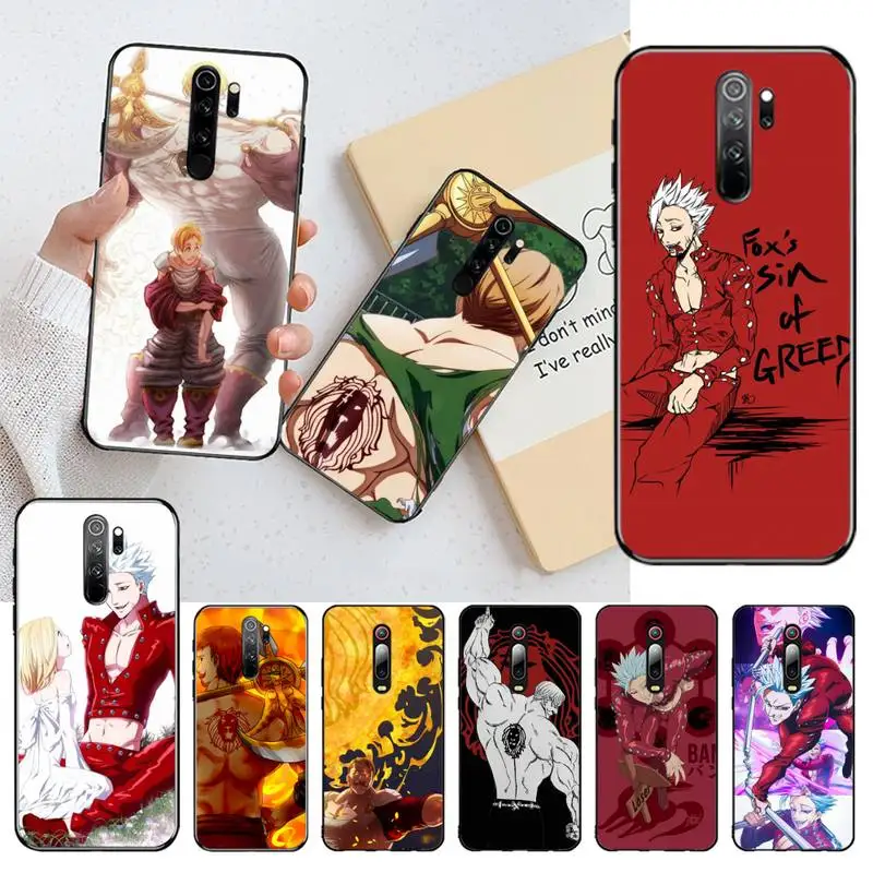 Чехол для телефона Escanor Ban Seven Deadly Sins чехол с рисунком Redmi Note 8 8A 8T 7 6 6A 5 5A 4 4X 4A Go Pro |