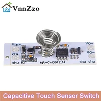 dc 12v capacitive touch sensor switch coil spring switch led dimmer control switch 9 24v 30w 3a for smart home led light strip