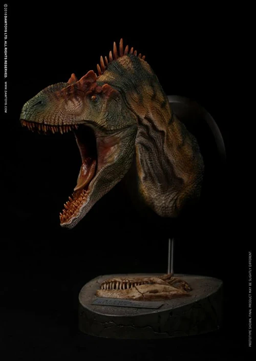 B Для коллекции ALLOSAURUS бюст Коллекционная Голова Статуя MUS010A/B серии музейных игрушек исключительный кран 12 ''Статуэтка - Цвет: B