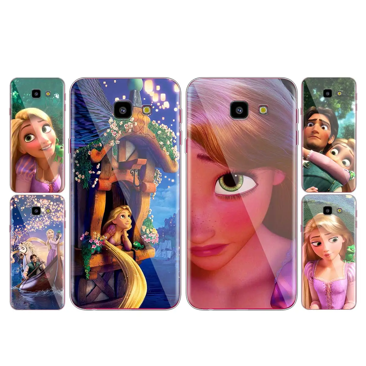 

Rapunzel Disney Movie for Samsung Galaxy J2 J3 J4 Core J5 J6 J7 J8 Prime duo Plus 2018 2017 Soft Transparent Phone Cover