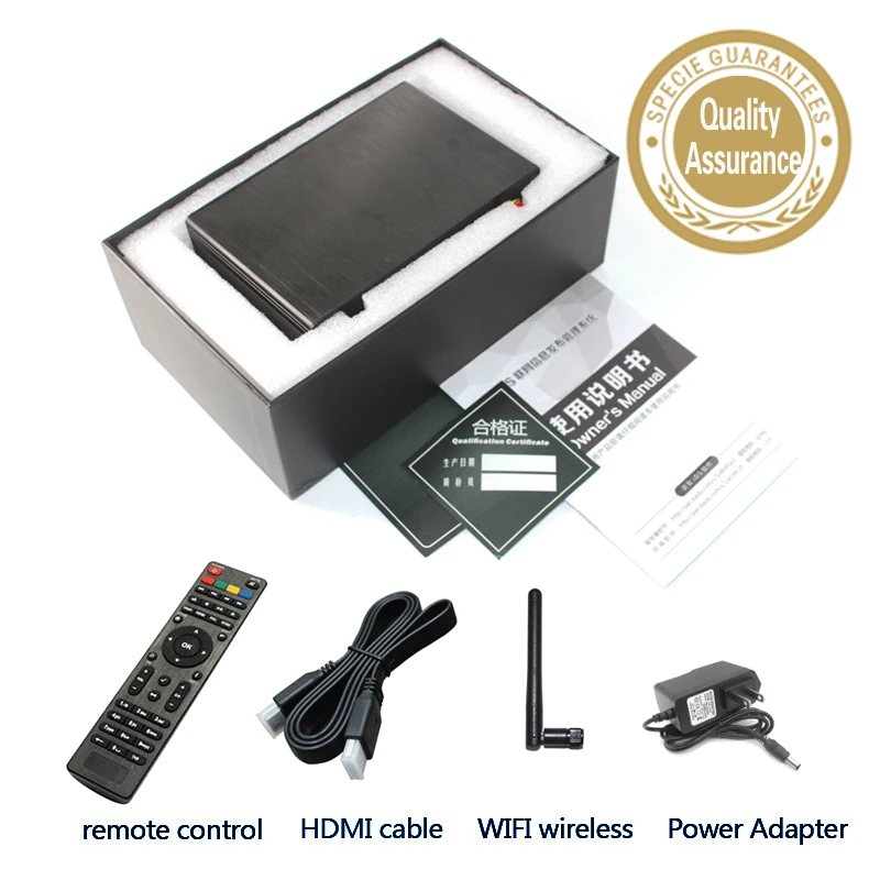 Цифровая вывеска рекламный медиаплеер 4K сети Android воспроизведение видео