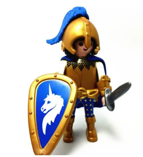 Playmobil Фигурка Игрушки мини фигурка Playmobil полицейская принцесса военные фигурки аксессуары Refills игрушки - Цвет: 14