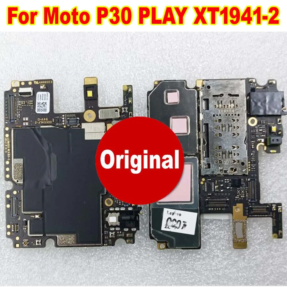 Оригинальная мобильная электронная материнская плата схемы для Motorola Moto One P30 Play