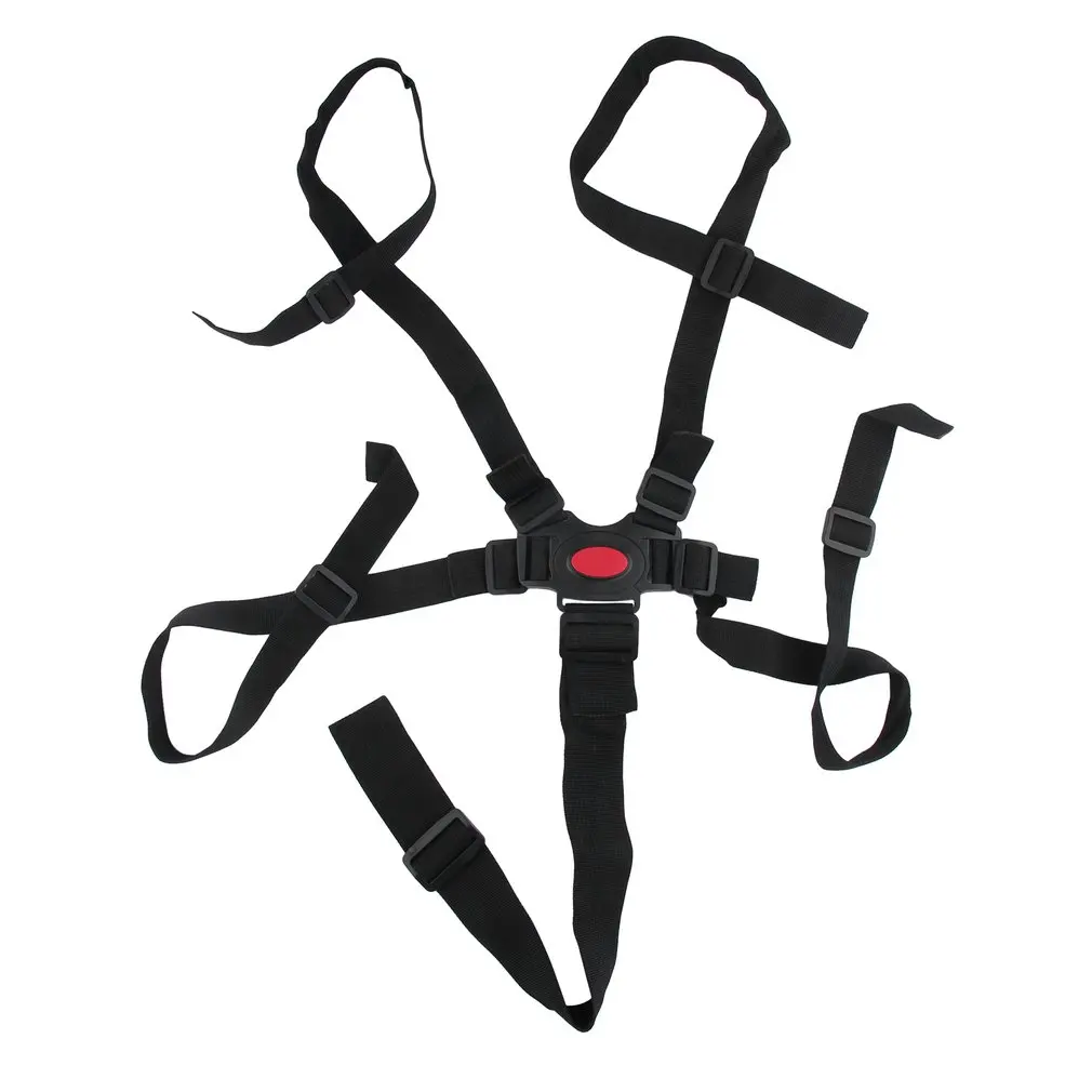 

Universal Baby 5 Point Harness Safe Belt Baby Chair Safety Belt High Quality Dining Chair Bandage Safety Belt