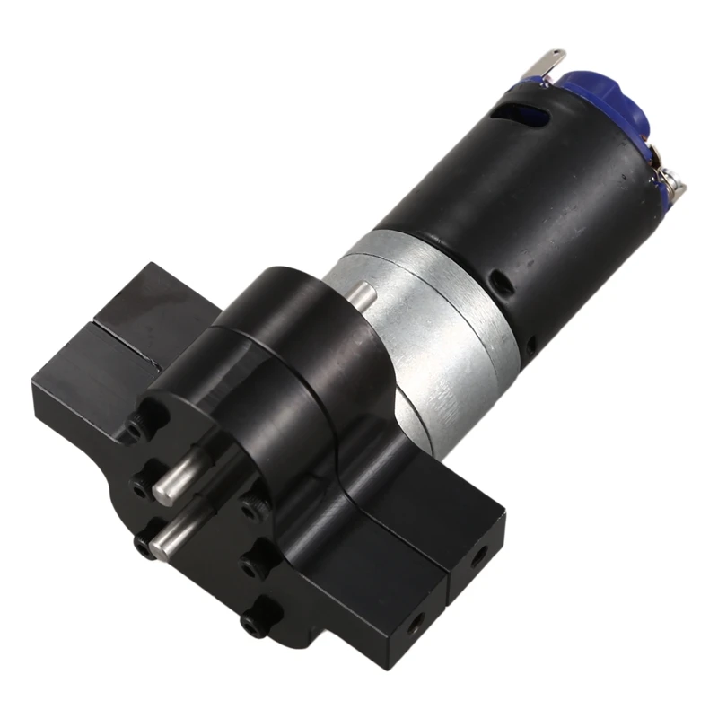370 Power Metal Motor Reverse Gearbox with Heat Sink RC Car Spare Parts for WPL B1 B14 B24 C14 C24 B16 B26 B36 JJRC Q60 Black | Игрушки и