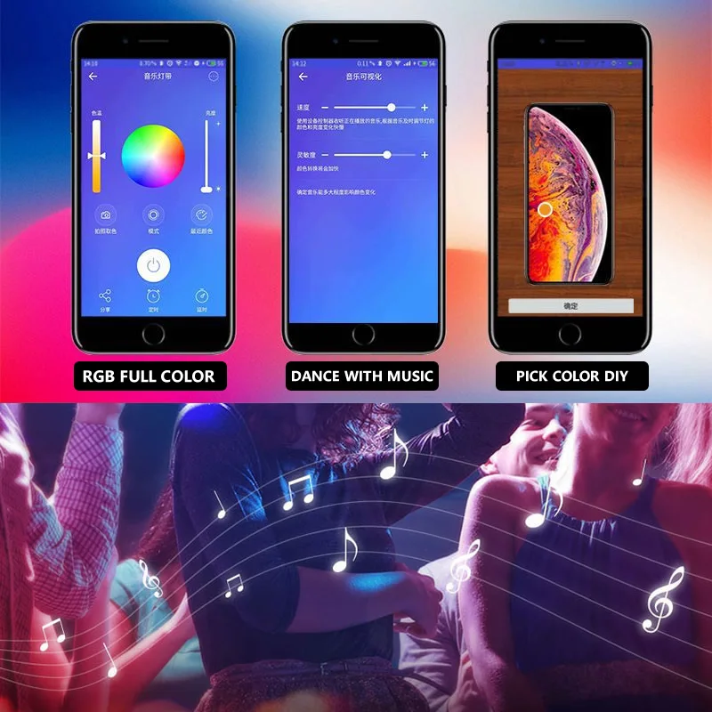 Светодиодная лента eWeLink RGB Wi Fi управление через приложение ИК пульт
