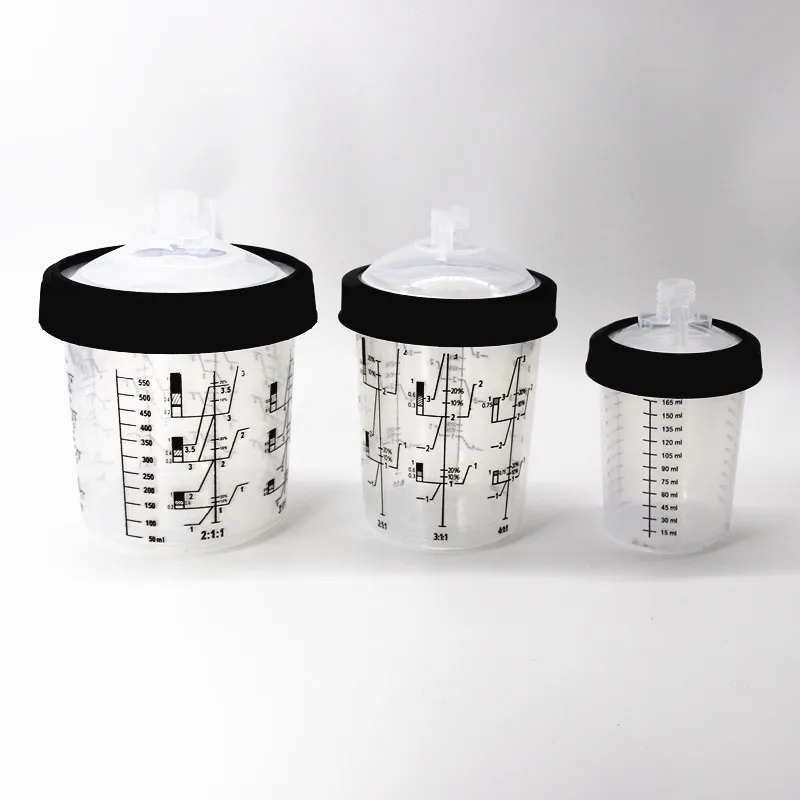 Бесплатная доставка бак для пистолета-распылителя чашка Смешивания Краски H/O