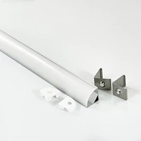 2 30 pack 50cm v shape aluminum profile 50503528 led strip channel diffuser cabinet wall corner 90180 degree connector