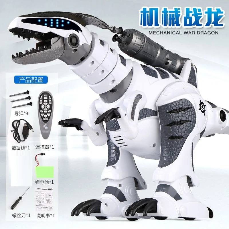 Умный Радиоуправляемый механический динозавр детский режим интерактивные