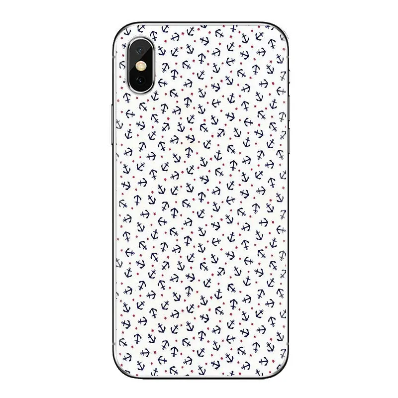 Navy Stripes Hope Anchor Soft Transparent Cases Covers For Xiaomi Redmi 4A S2 Note 3 3S 4 4X 5 Plus 6 7 6A Pro Pocophone F1 |