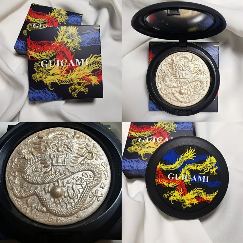 GUICAMI китайский Рисунок дракона хайлайтер мерцающий Хайлайтер для лица бронзатор