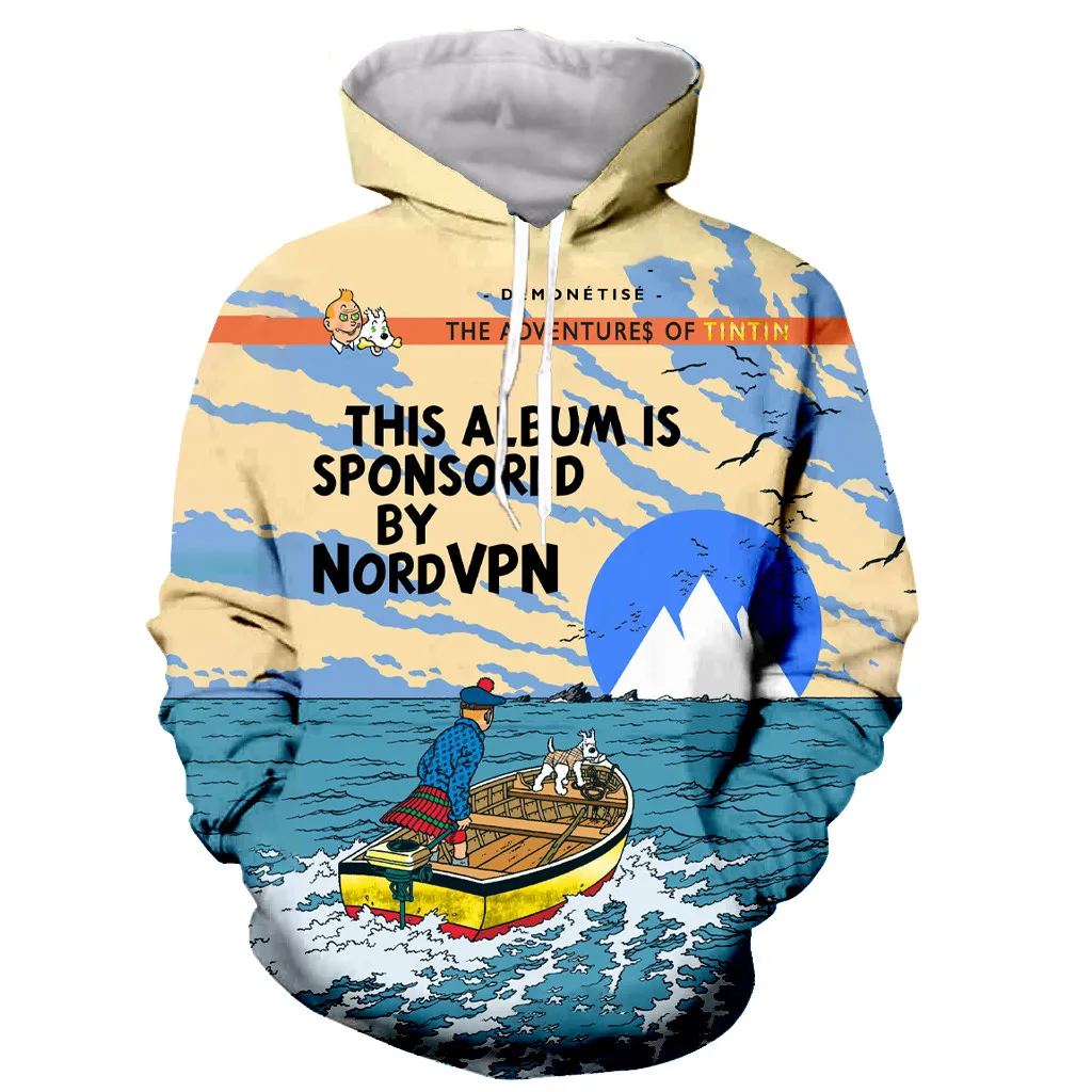 

2021 new fashion and comfortable 3d printing cool men's/women's hooded sweater casual streetwear manufacturers support customiza
