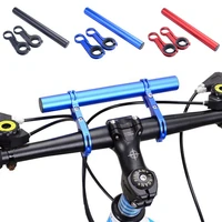 20cm bike handlebar extender mtb bicycle bracket bike stem tube extension for speedometer headlight phone rack light lamp holder