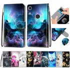 Чехол-Кошелек с рисунком для Huawei Honor 8A, Роскошный чехол из искусственной кожи, симпатичная задняя крышка для телефона Huawei Honor 8A, Honor 8A, чехол, обложки