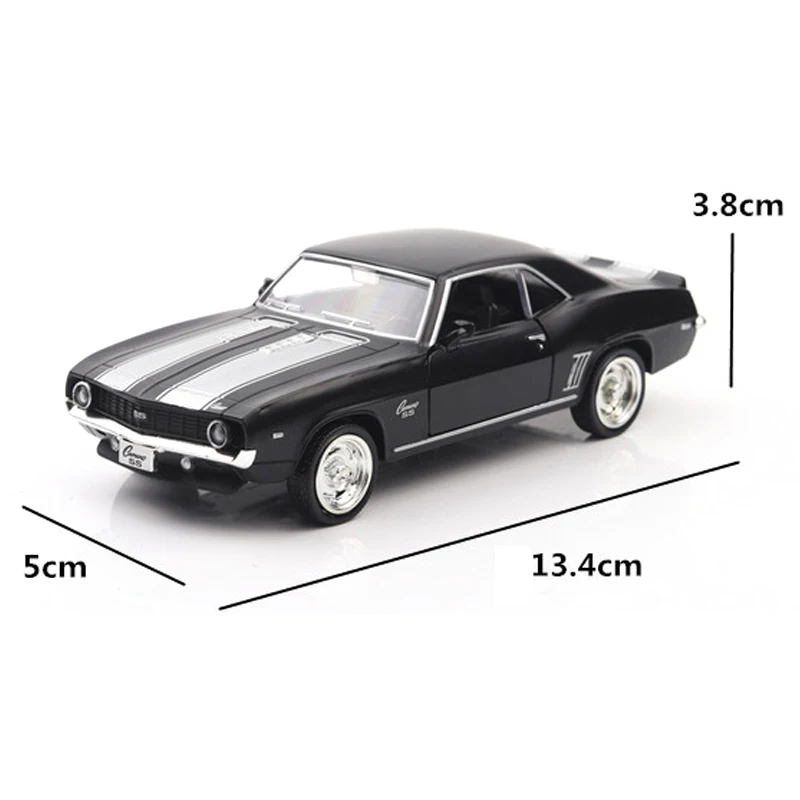 HOBEKARS RMZ 1:36 литая под давлением модель игрушечного автомобиля Camaro 1969 SS