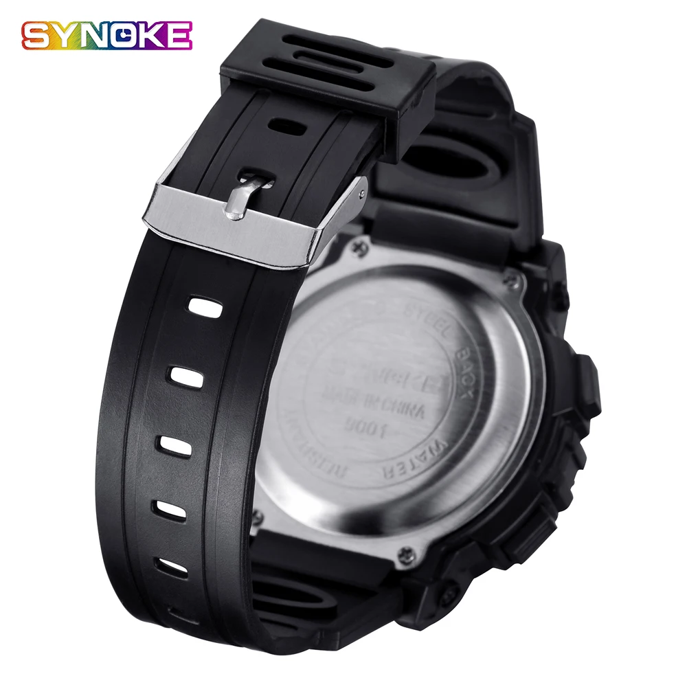 Детские часы SYNOKE милые детские спортивные Мультяшные для девочек и мальчиков