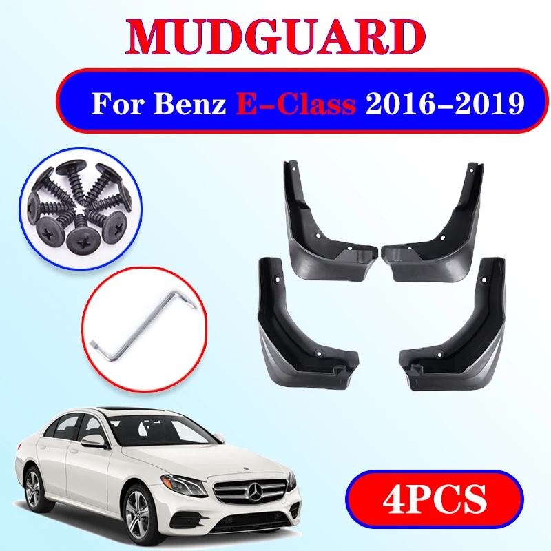

Car Mudflap for Mercedes Benz E-Class E Class W213 2016 2017 2018 2019 Fender Mud Guard Flaps Splash Flap Mudguards Accessories