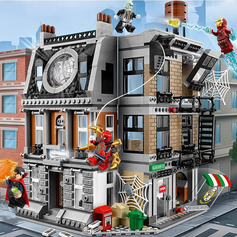 

Building Blocks Toy Assembling Small Particles Building Blocks Set Doctor Strange Sanctuary Assembling Blocks Christmas Gift
