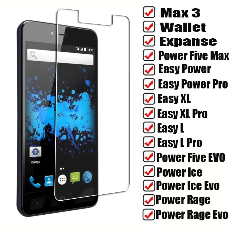 Закаленное стекло для Highscreen Max 3 кошелек расширенный Five EVO Ice Rage 2 Easy Power Pro XL Fest Prime L