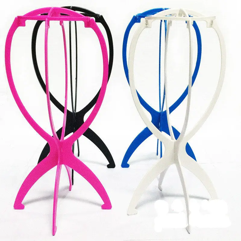 Пластиковый парик для хранения держатель Портативный Подставка дисплей сушки