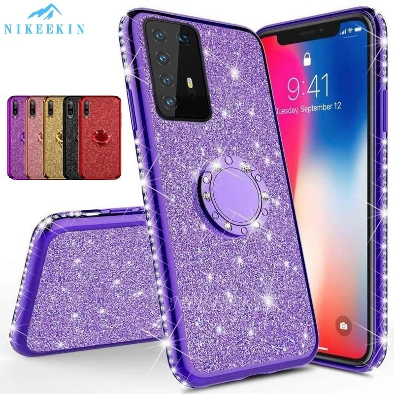 3D Алмазный силиконовый чехол для SamSung M31S M51 M21 M30S M11 A10S A20S A30S блестящий Galaxy A42 A12 A02S A51