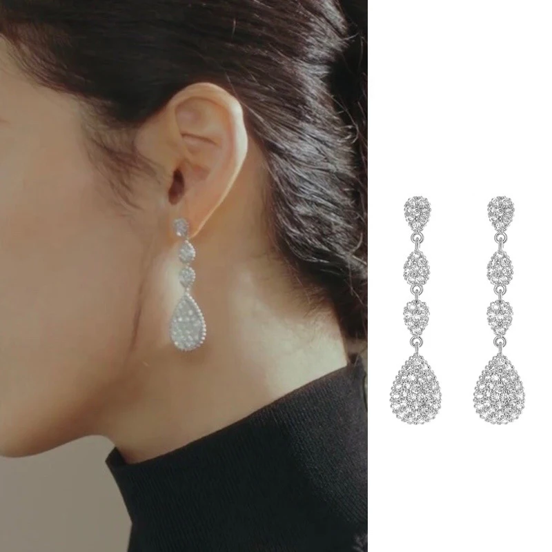 Женские серьги король корейские Звезда ТВ для женщин серьги-подвески 2020 модные в