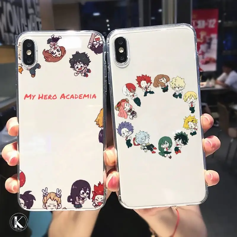 

Anime my hero academia deku Phone Case Shockproof Transparent For Samsung Galaxy S20 FE Lite A21S A51 A71 Note20 Ultra