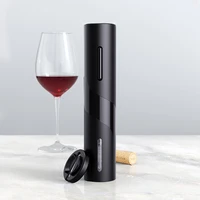 automatic bottle opener electric wine corkscrew battery type equip with foil cutter kitchen accessories for home party use