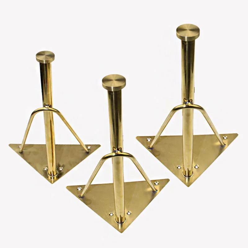 

1/2PCS Stainless Steel Furniture Leg Tea Table Support Leg Bed Foot Sofa Foot TV Cabinet Foot Metal Foot Hardware Accessories