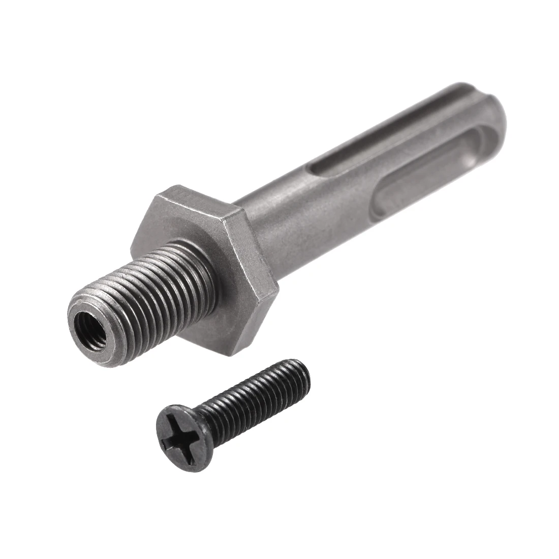 New 1pc/3pcs SDS Plus to 3/8-Inch 1/2-Inch Thread Keyless Quick Change Drill Chuck Adapter Hex Shank for Impact Driver | Инструменты