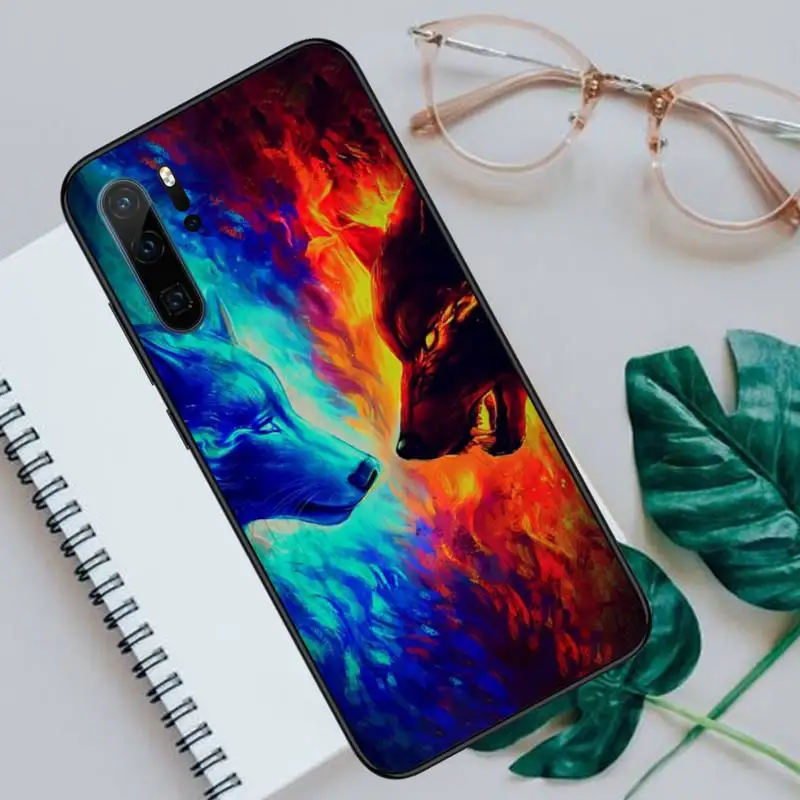 

Wolf Tiger Lion Phone Cases For Huawei P40 P20 P30 lite Pro P Smart 2019 Mate 40 20 10 Lite Pro Nova 5t