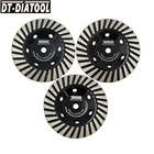 Алмазный шлифовальный диск на алюминиевой основе диаметром 125 мм5 дюймов, 2 шт., шлифовальный стакан, колесо для мрамора, гранита, резьба M14 или 58-11