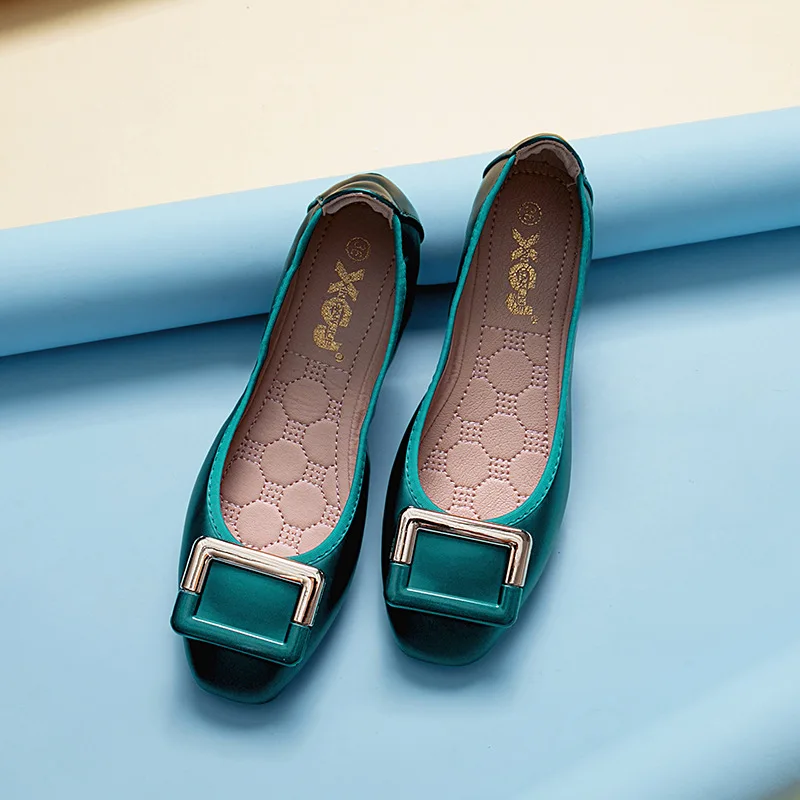 

2022 New Spring Flats Women Shoes Fashion Ballet Flat Woman Casual Slip-on Loafers Ladies Boat Shoes Soft Plus Size Female Shoes