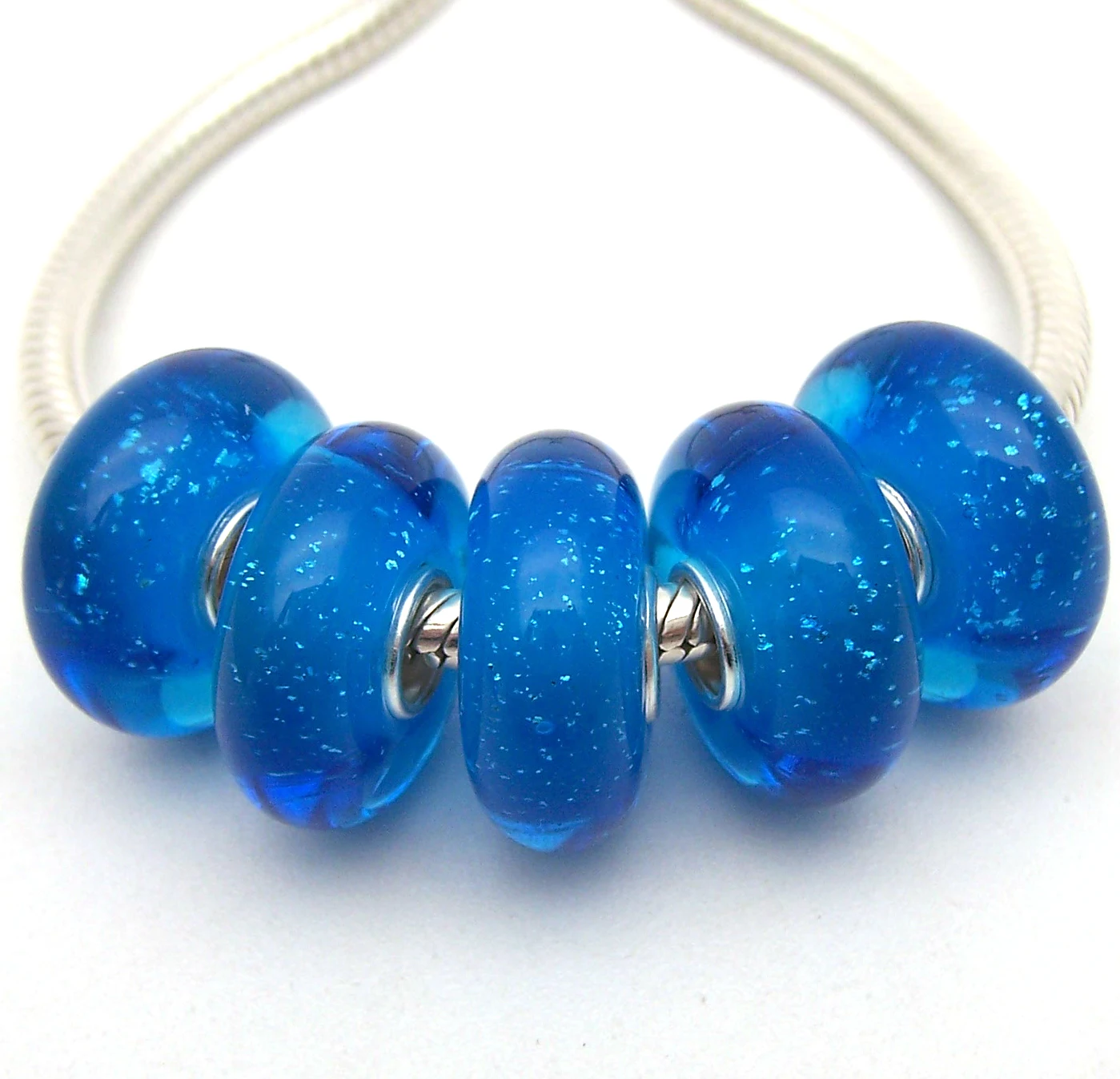 

JGWGT 2687 5X 100% подлинность S925 Стерлинговое серебро бусины из муранского стекла подходят для европейских шармов браслетов diy ювелирных изделий ...