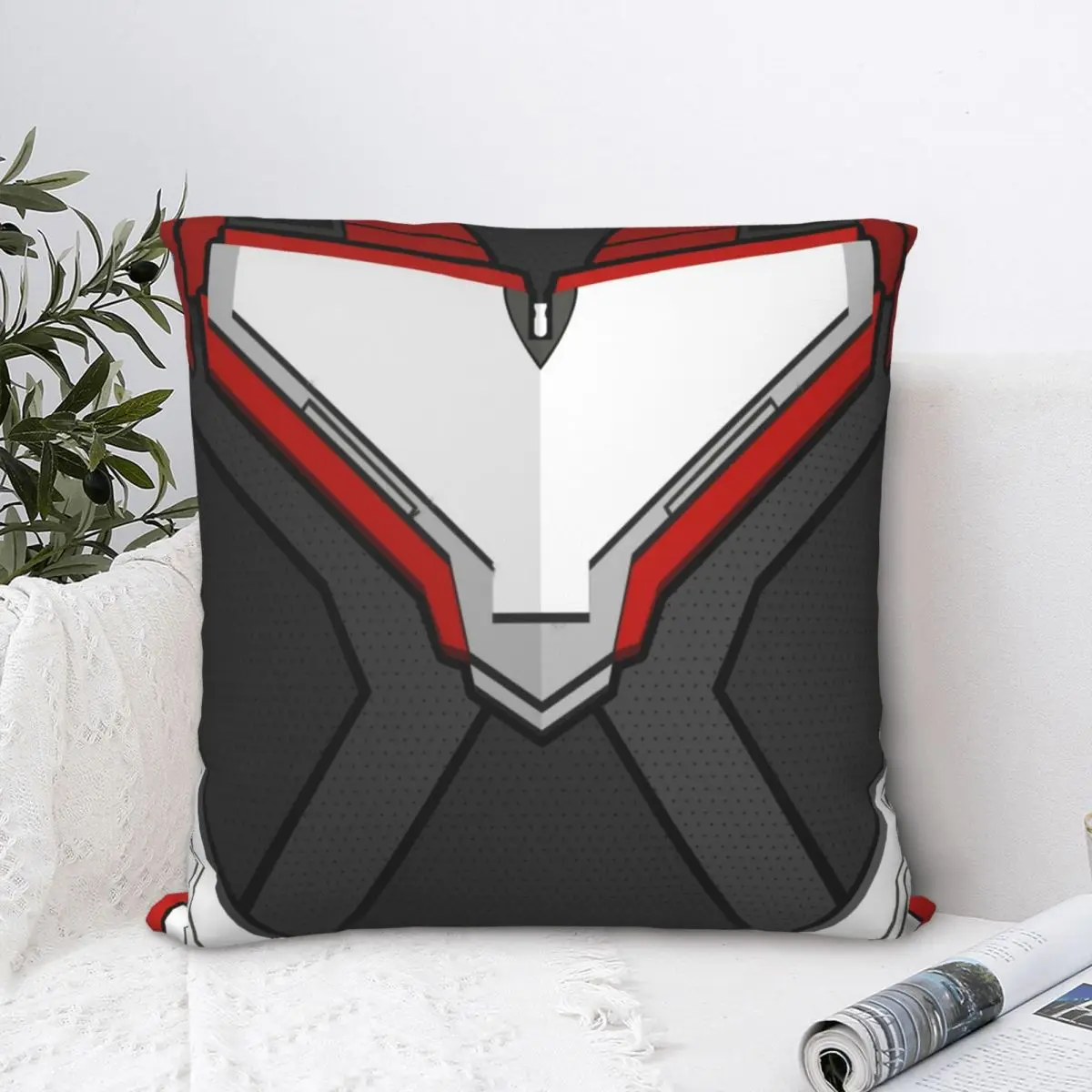 

Hero Suit Square Pillowcase Cushion Cover cute Zipper Home Decorative Polyester for Room Nordic 45*45cm